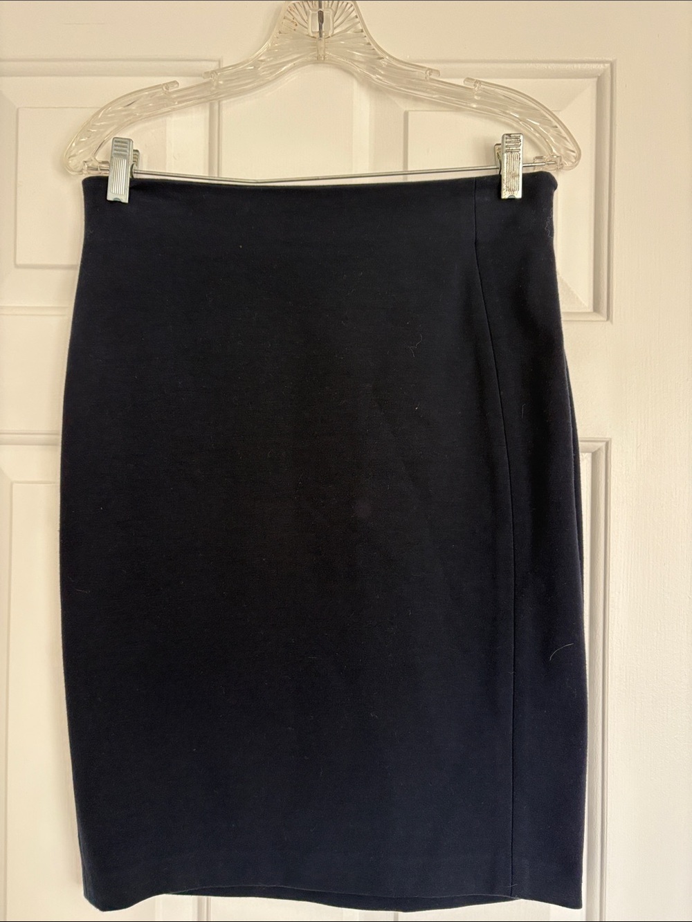 Diane Von Furstenberg Navy Pencil Skirt